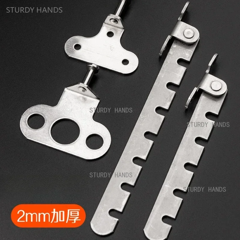Stainless Steel Plastic Steel Window Aluminum Alloy Internal and External Ventilation Positioning Brace Window Limit Buckle 1PCS window support