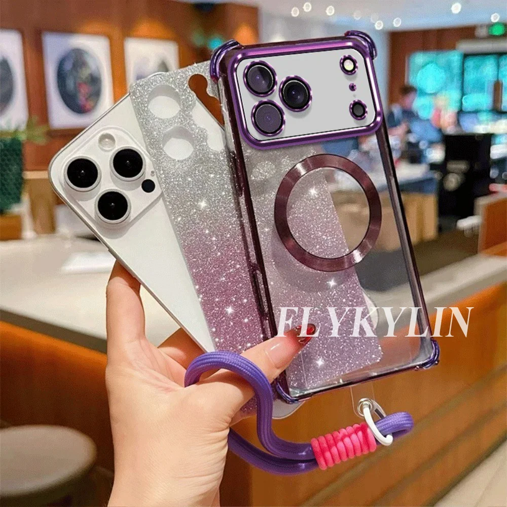 Magnetic Rechargeable Flash Paper Soft Shell with Hand Rope