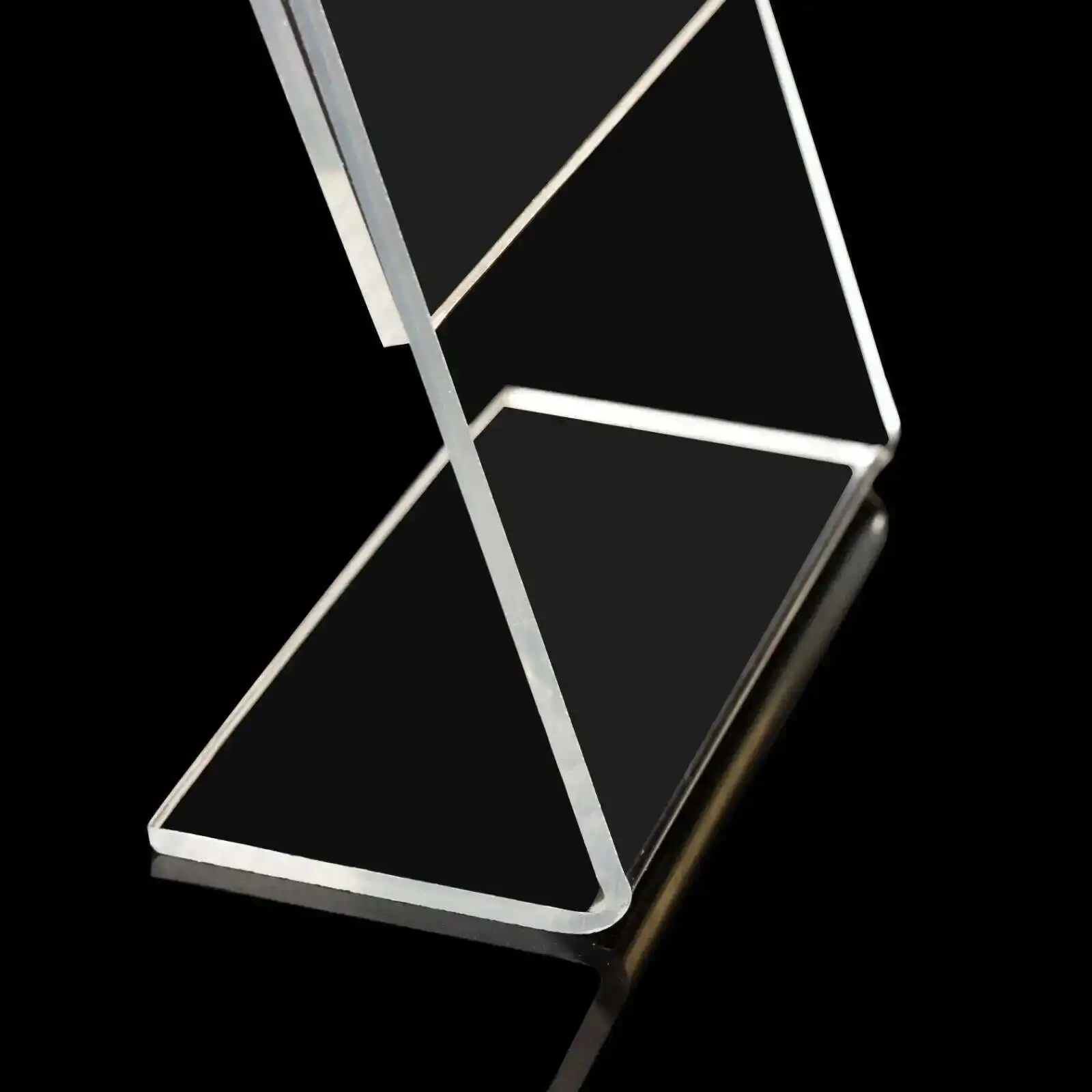 A5 Acryl Poster Foto Bild Display Rahmen 210*148mm L-form Klar Menü Preis Zeichen Halter – Detail 3