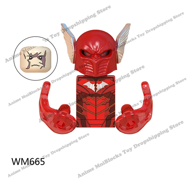 Movie Batman The Joker Harley Quinn Wonder Woman mini action toy figures building blocks Assemble bricks kid gifts WM6080 WM6100 WM665