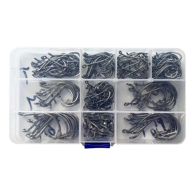 Fishing Hook Set Fishing Hooks For Small Fish 170Pcs Circle Hooks For