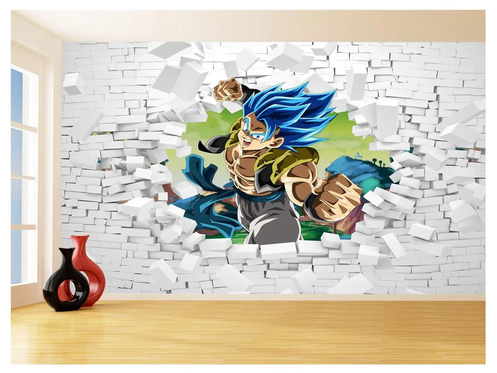 Wall Mural Goku and Vegeta, Dragon Ball Z Photo Wallpaper