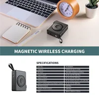 tragbare portable charger power bank  watch charger/It comes with its own plug and cable sans fil ugreen 2