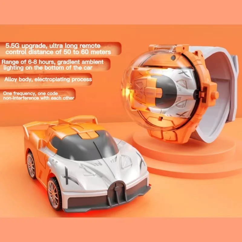 Children's Watch Remote Control Car Charging Electric Mini Remote Control Car Children's Toy Multiplayer Competition 3