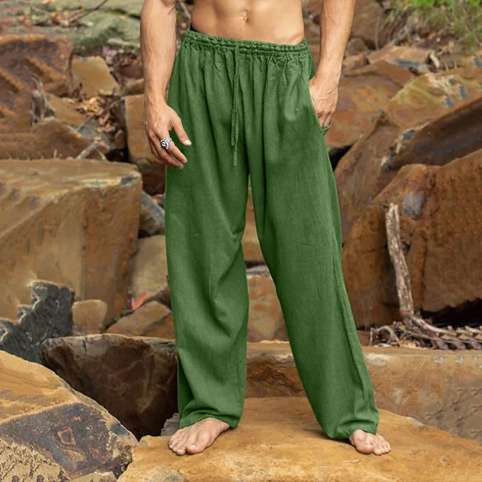 Baggy-Cotton-Linen-Pants-Men-Summer-Beach-Casual-Vintage-Harem-Pants ...