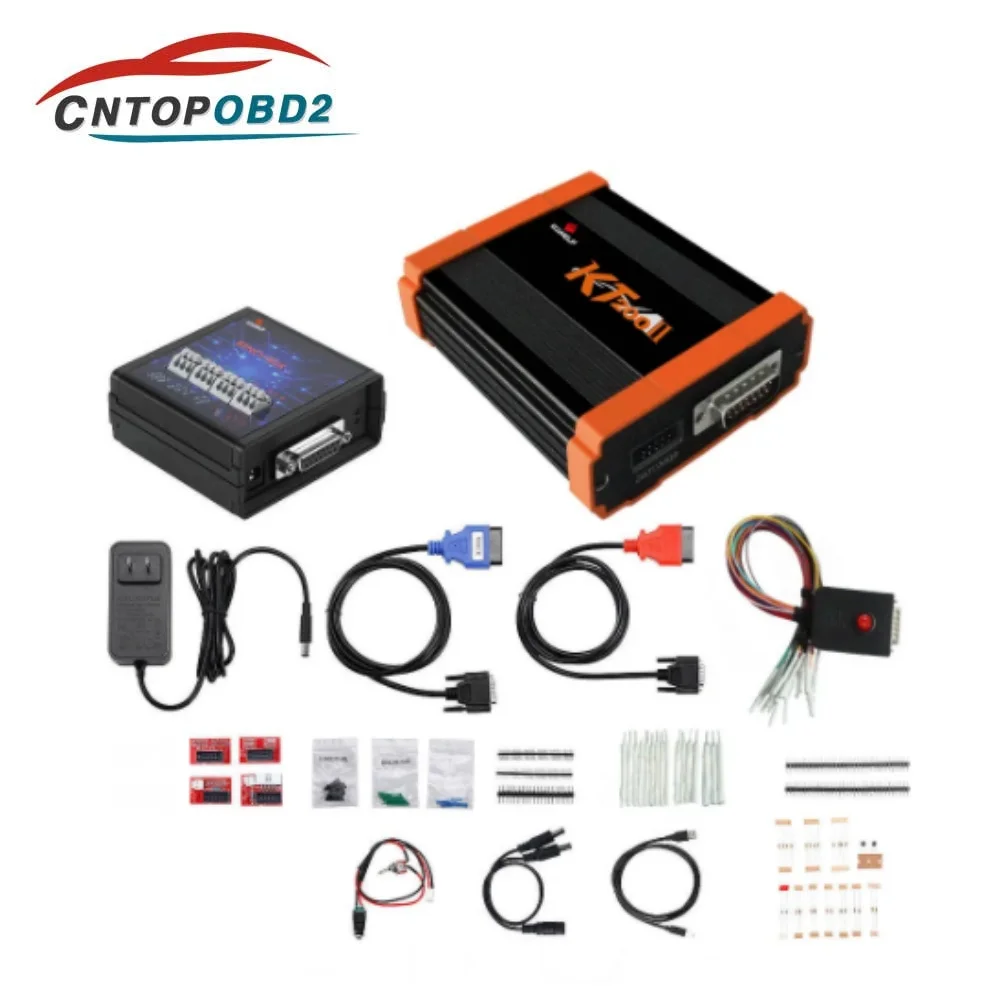 

Newest V2024 ECUHELP KT200II TCU ECU Programmer Support ECU Maintenance Chip Tuning Tool OBD/BOOT/BDM/JTAG With Offline Dongle