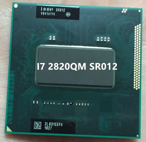 

i7-2820QM i7 2820QM SR012 2.3 GHz Quad-Core Eight-Thread CPU Processor 8M 45W Socket G2 / rPGA988B