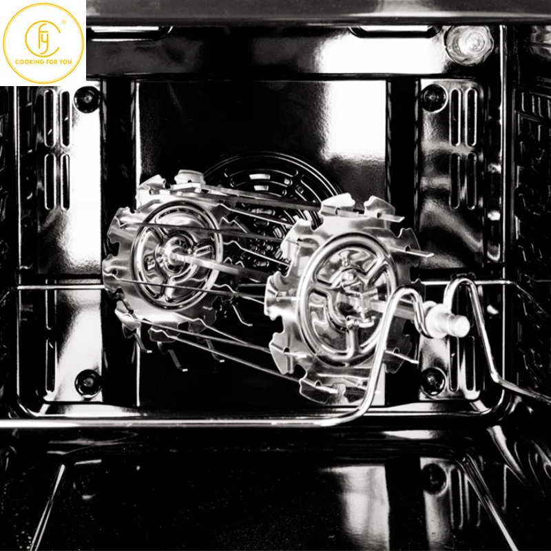 20/25cm Stainless Steel BBQ Skewers Tool Stretch Bread Spaghetti Food Steak Bake The Cage Kitchen Family Food Baking Accessories
