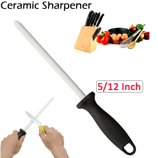 Ceramic Sharpening Rod Bar Knife Sharpener Stick ABS Handle Suitable for  All Chef Blade Kitchen Gadgets Accessories Honing Tool - AliExpress