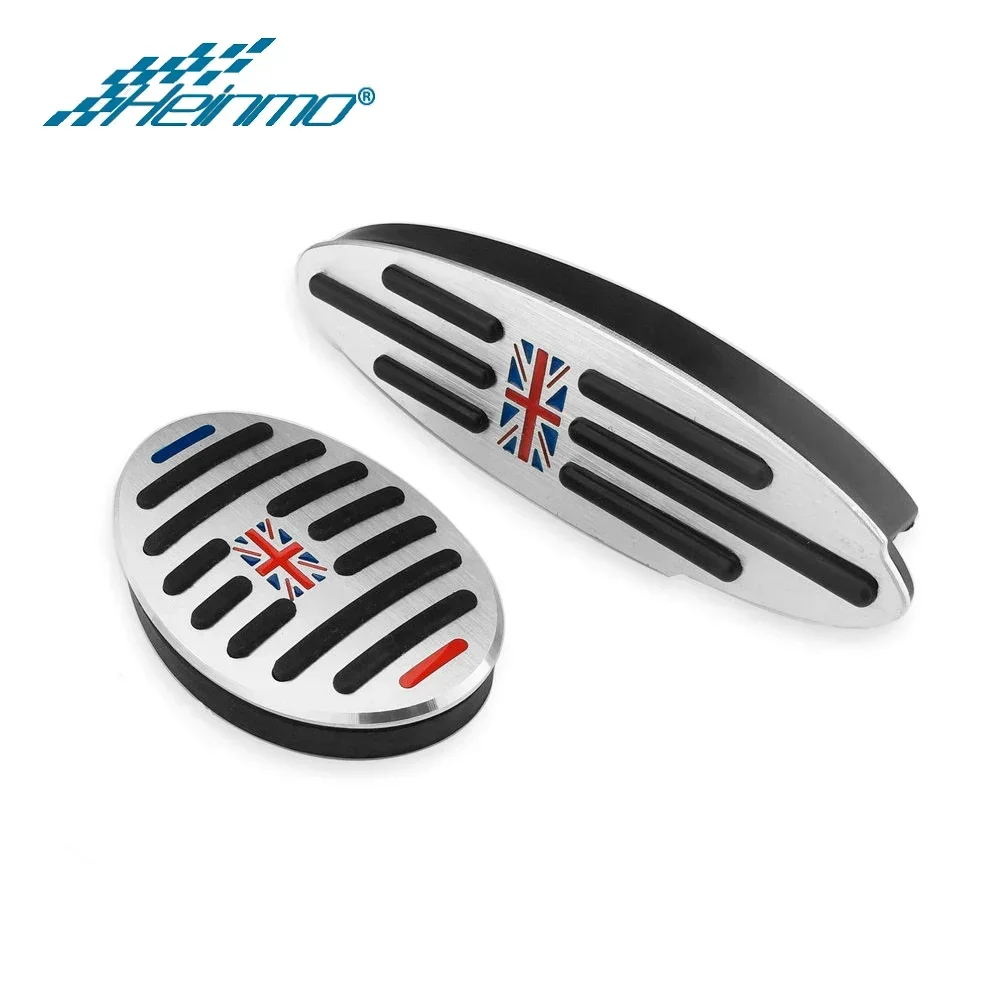 Auto Footrest Pedal Cover For MINI Cooper Countryman Accessories F60 R60 Clubman F54 R55 One R50 R53 R61 F55 F56 Automatic Gear car accessories car pedals pedal cover stainless steel pedal cover