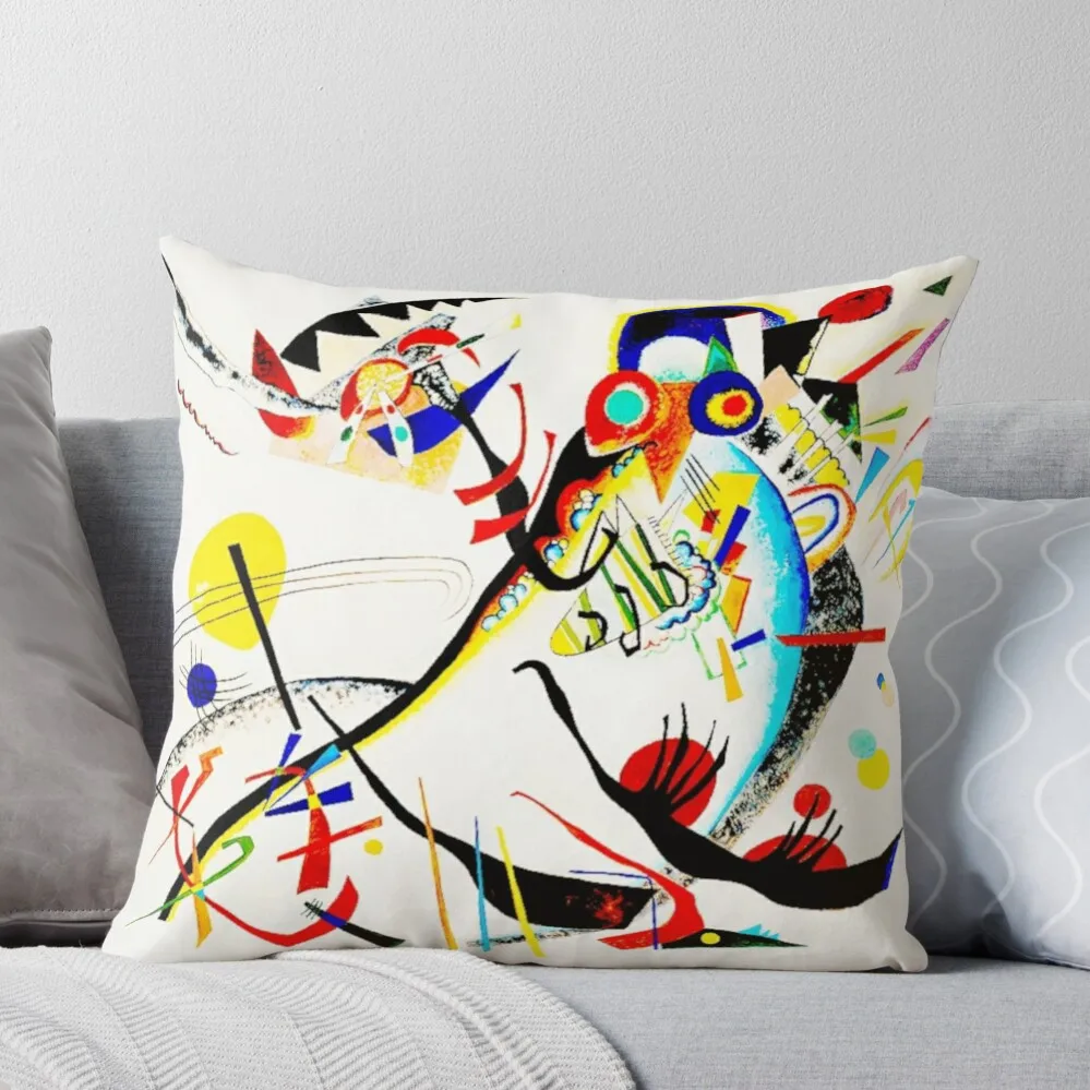 Blue Segment Wassily Kandinsky Abstract Art Throw Pillow Cuscini Per Divani Cuscini Per Divani Di Lusso