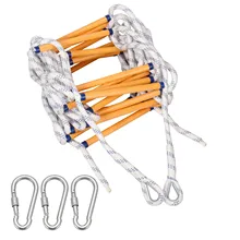 

Rope Ladder Escape Ladder Home Lifeline Ladder Outdoor Round Nylon Soft Ladder Home Climbing Engineering Aerial Work Ladder