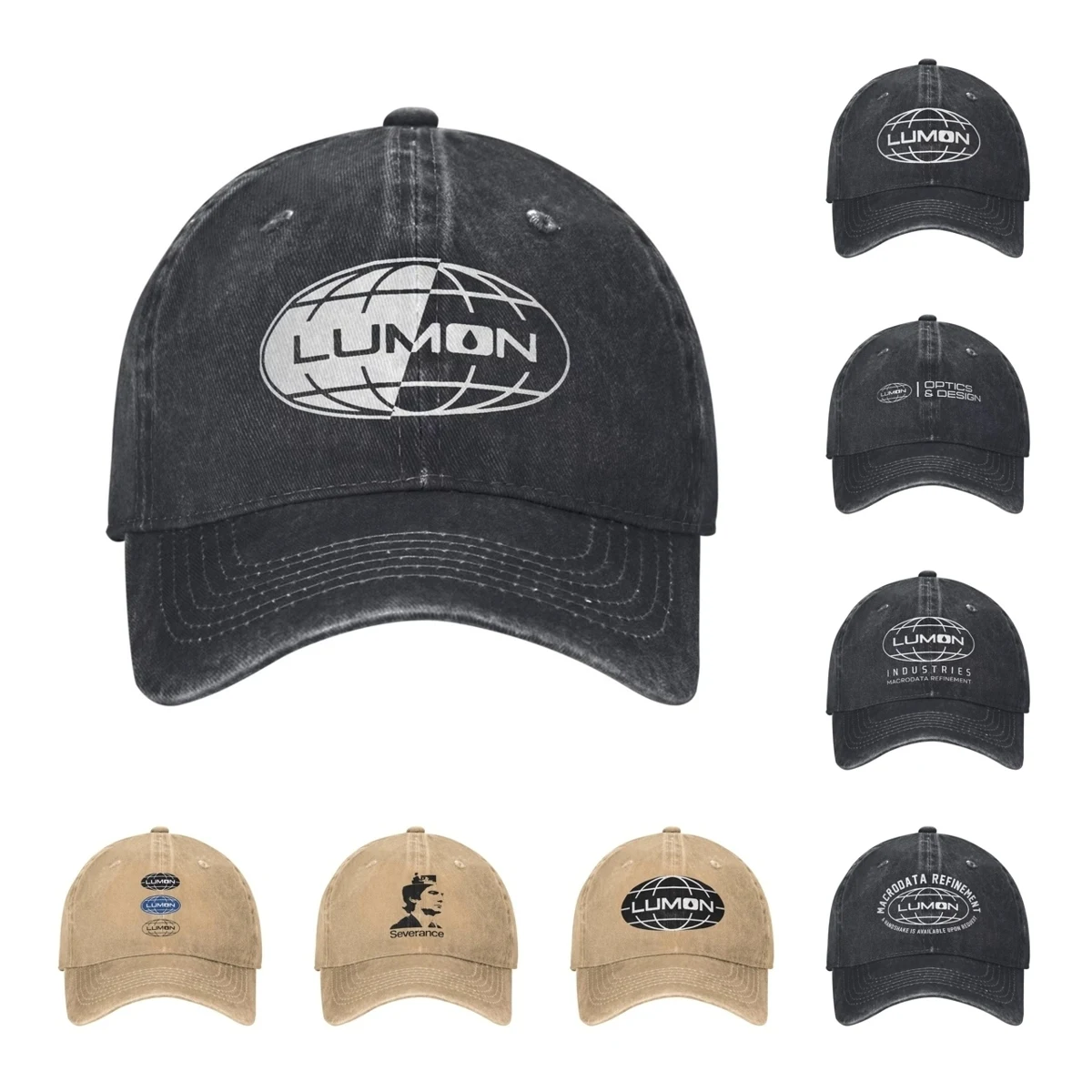 Lumon Severed Severance Unisex Baseball Cap Distressed Denim Washed Caps Hat Vintage Outdoor Unstructured Soft Snapback Hat baseball cap,baseball caps,baseball hats