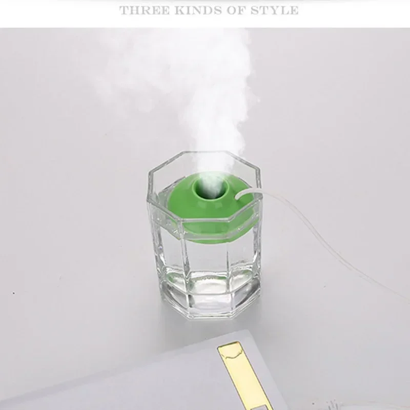 Portable Mini Negative Ion Humidifier USB Car Air Purifier Aroma Diffuser Steam 1Set for Home air humidifier air purifier