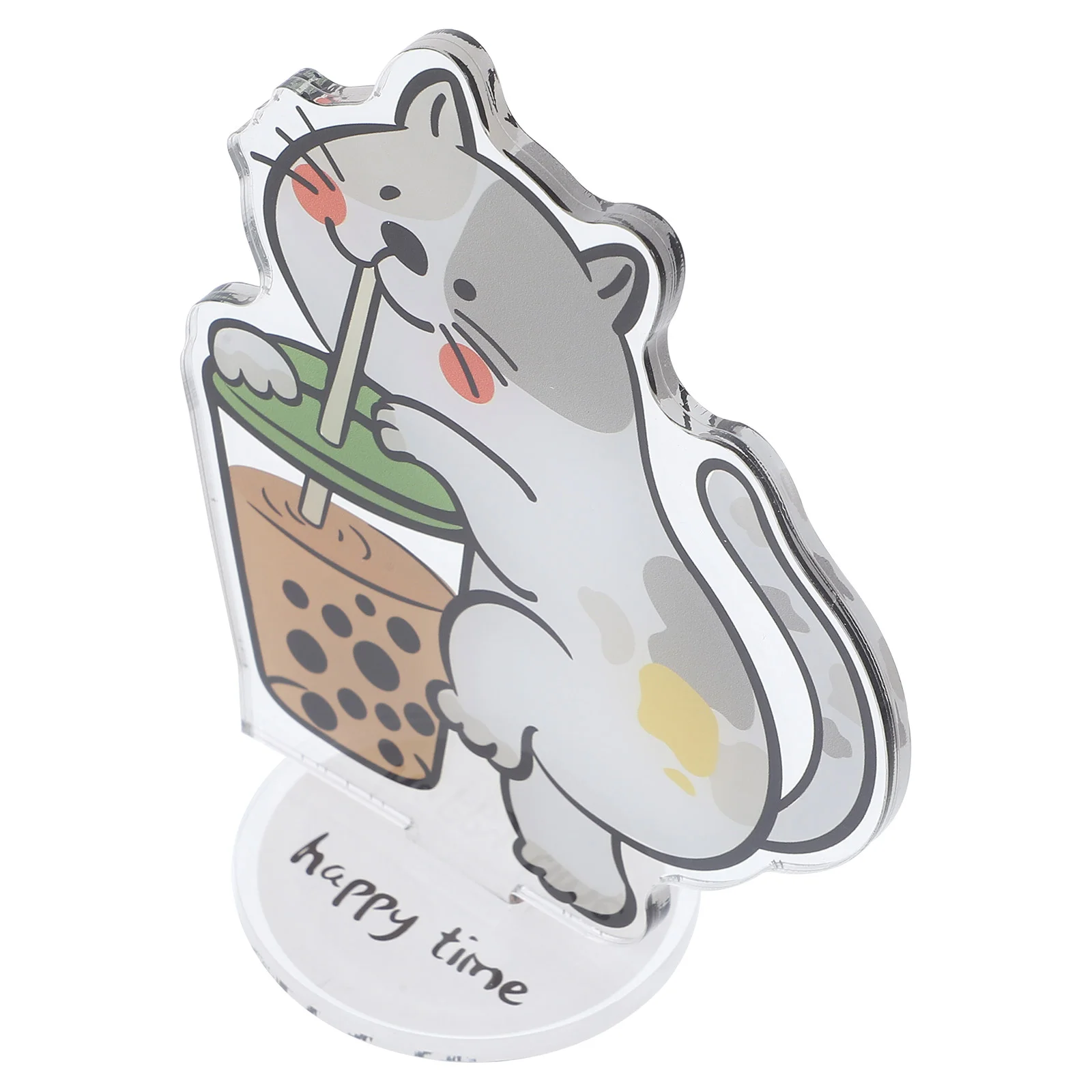 

Office Decor Note Folder Desktop Ornament Notes Photo Holder Clip Stand Sign Multi-function Message Clips
