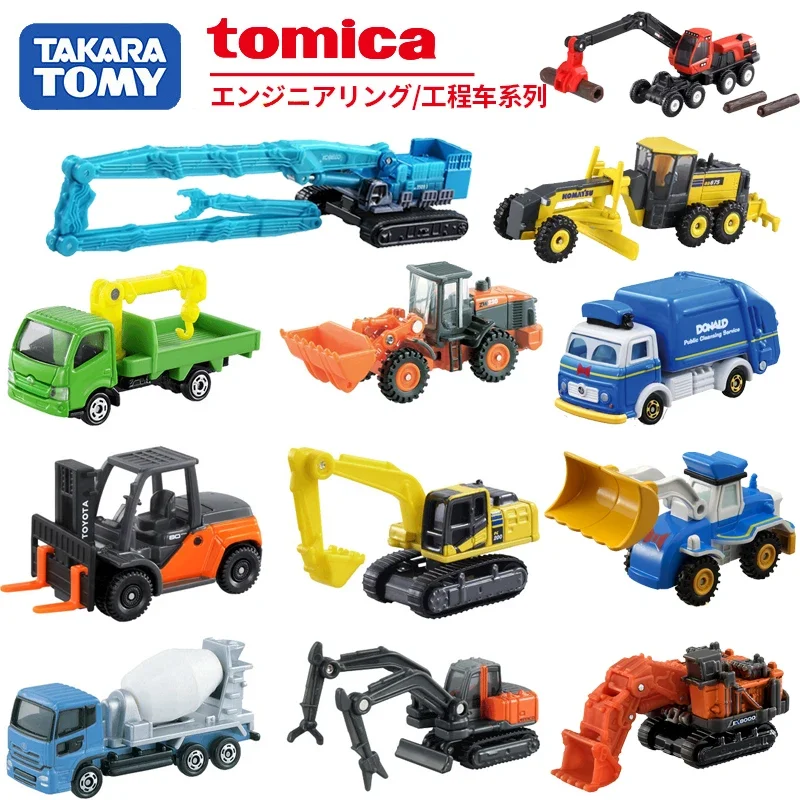 Takara Tomy Tomica 1/64, инженерное строительство, транспортный грузовик, литая модель автомобиля из сплава, детские рождественские подарочные игрушки для мальчиков