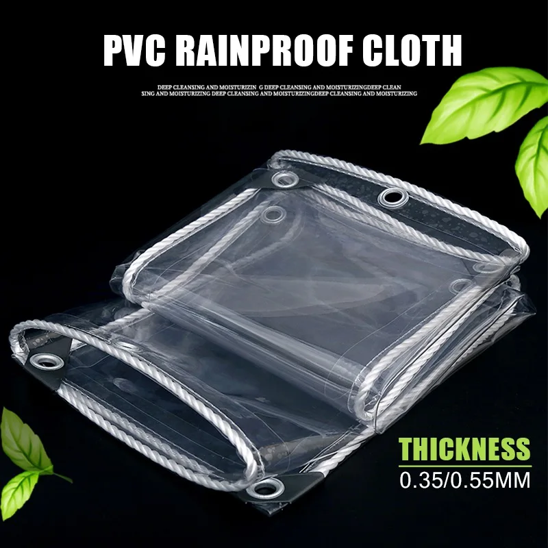 Bâche de protection imperméable en PVC souple pour l'extérieur, 0.3mm  d'épaisseur, Film de protection résistant à l'eau pour serre, 99% -  AliExpress