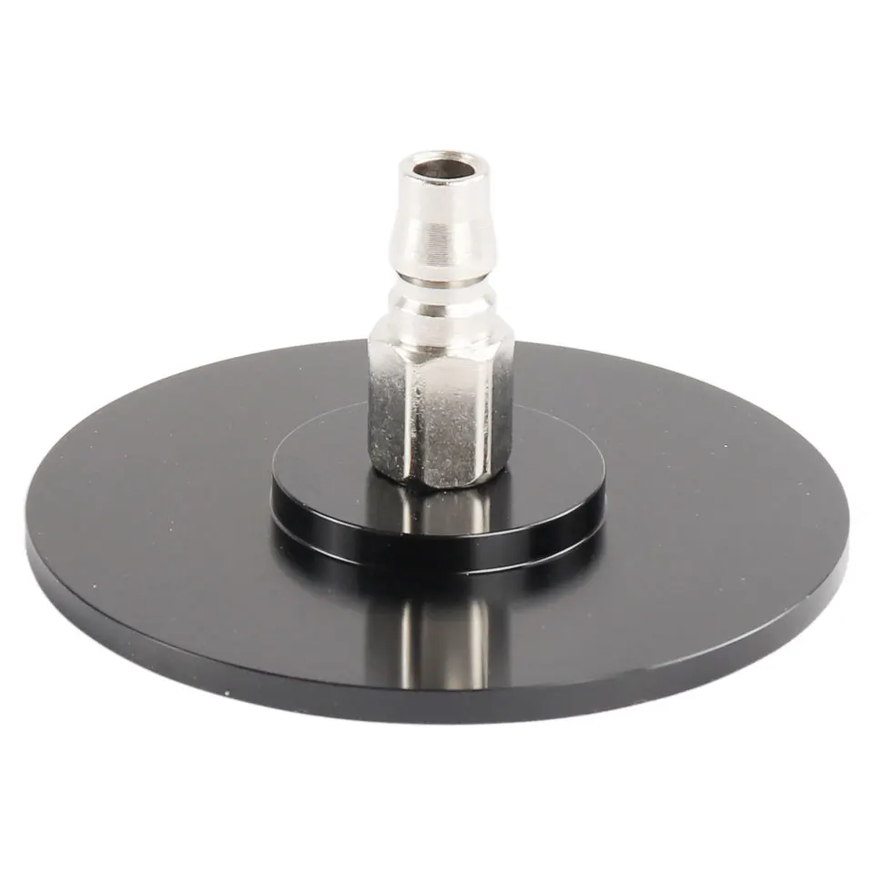 EBIEFLY 1x Adattatore per ventosa a vuoto per uso domestico 3XLR Interfaccia in alluminio per Vac-U-Lock Accessori per dispositivi per macchine personali Accessori per connettori aria Rosso
