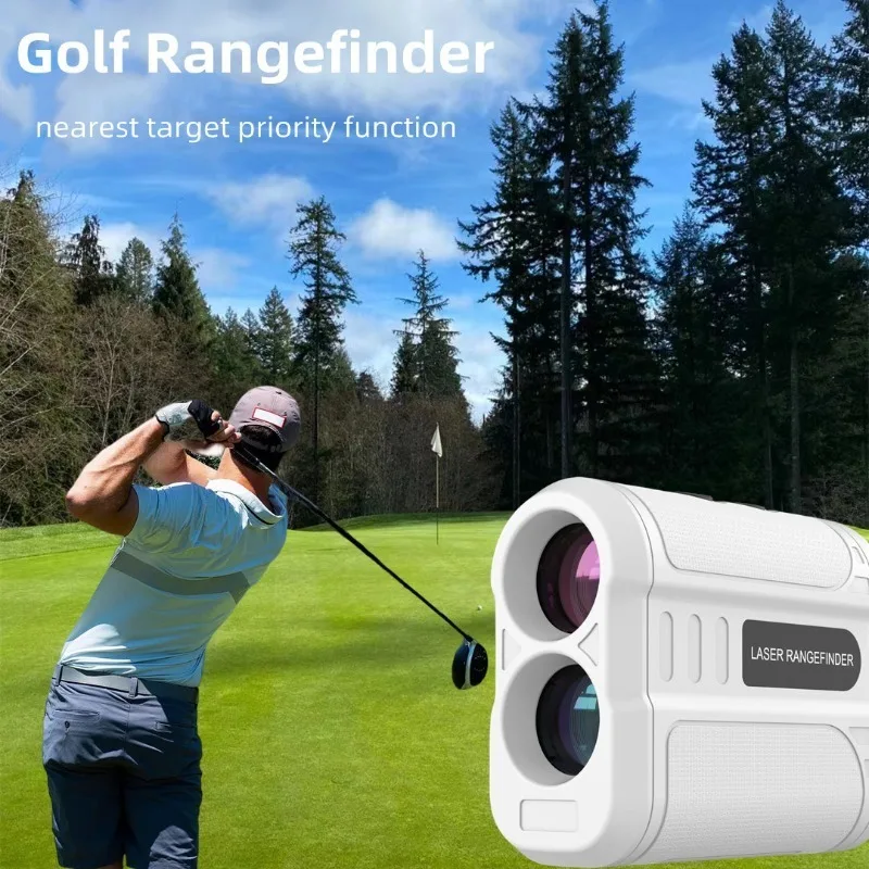 

Golf Laser Rangefinder Outdoor 1000M 650M 500M Telescope with Flag-Lock Slope Pin Distance Meter for Hunting Monocular