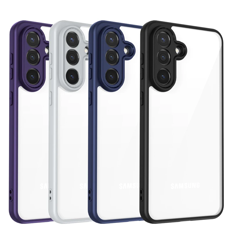 Crystal Clear Anti-Fall TPU Phone Case - Transparent Protection Cover