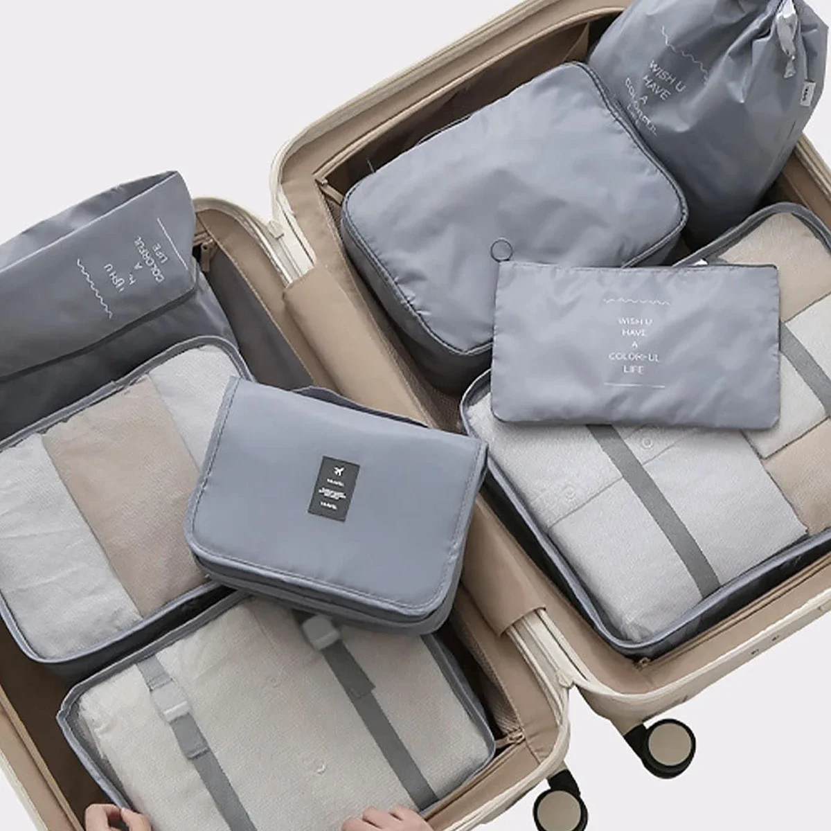 Suitcase Storage Bag Portable Organizer Luggage