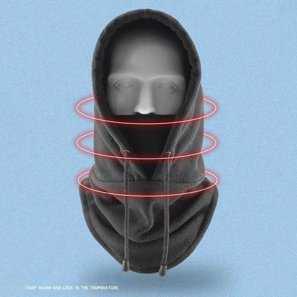 Fashion Polar Fleece Women Men Balaclava Winter Hat Beanies Warmer Windproof Full Face Ski Mask Caps Men Bonnets Scarves 4