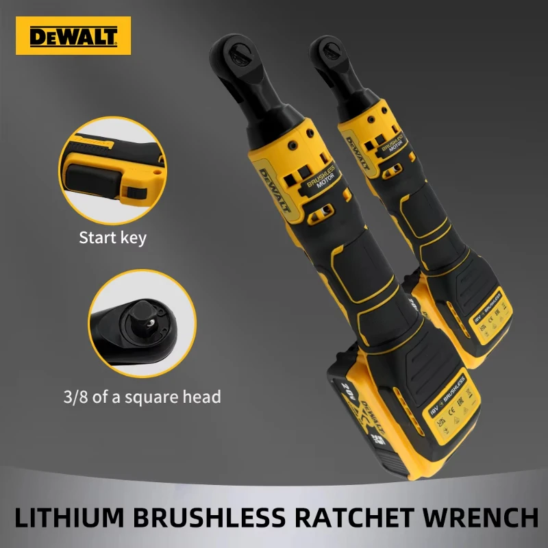 Dewalt DCF512 1/2 Inch Brushless Electric Ratchet Wrench 3/8In Cordless Variable Speed Power Wrench Impact Driver 20V Power Tool 5