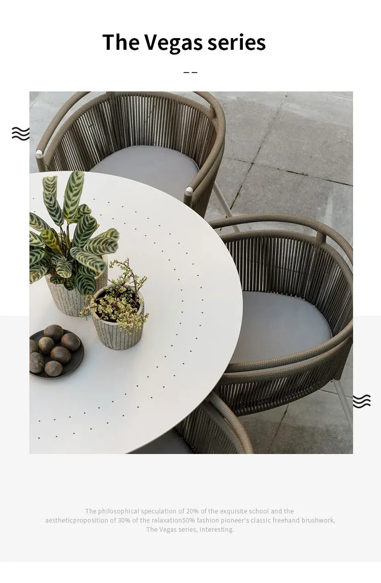 Nordic outdoor sofa creative rattan table and chair set designer sunshine room courtyard leisure