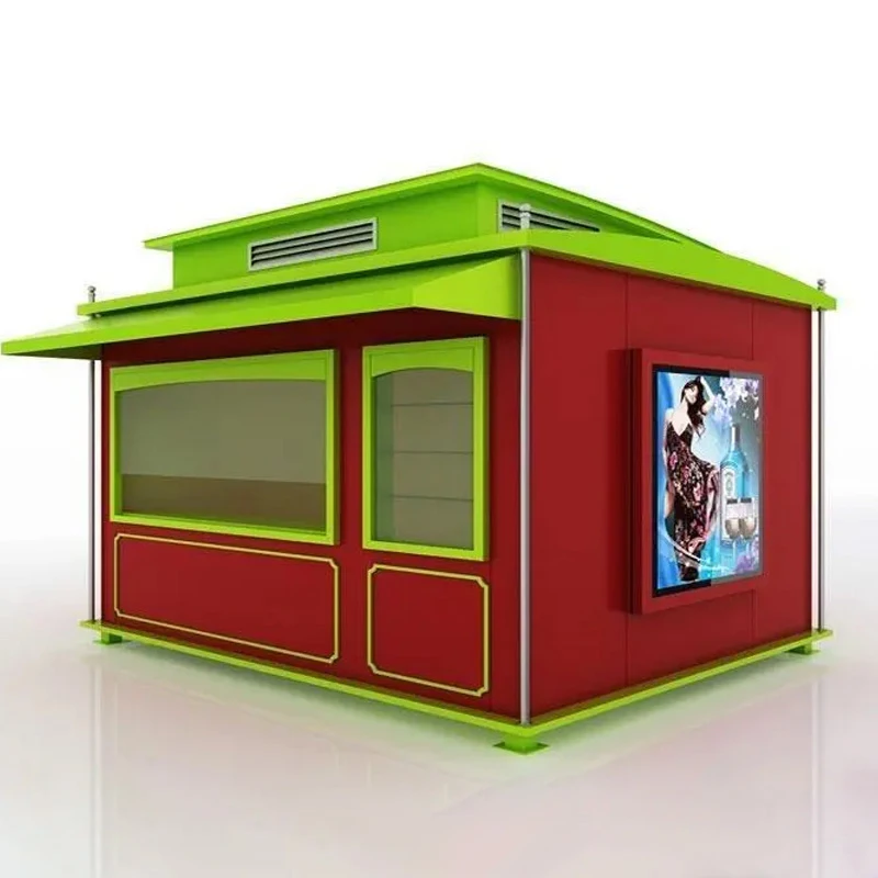 Mobilekioskoutdoorpostboxscenicparkcustomticketkiosk
