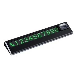 Elegant Temporary Parking Number Plate with Number Sets - Economical and Practical Solution (54 - Black)