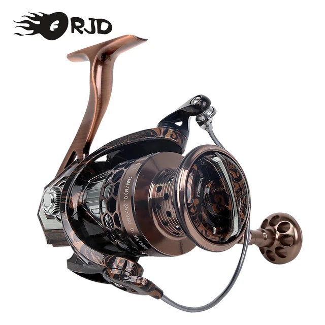 ORJD Spinning Reel Ultralight Saltwater Fishing Reel 2500-7500 Series 4.6:1  36lb Max Drag CNC Aluminum Spool Reels - AliExpress