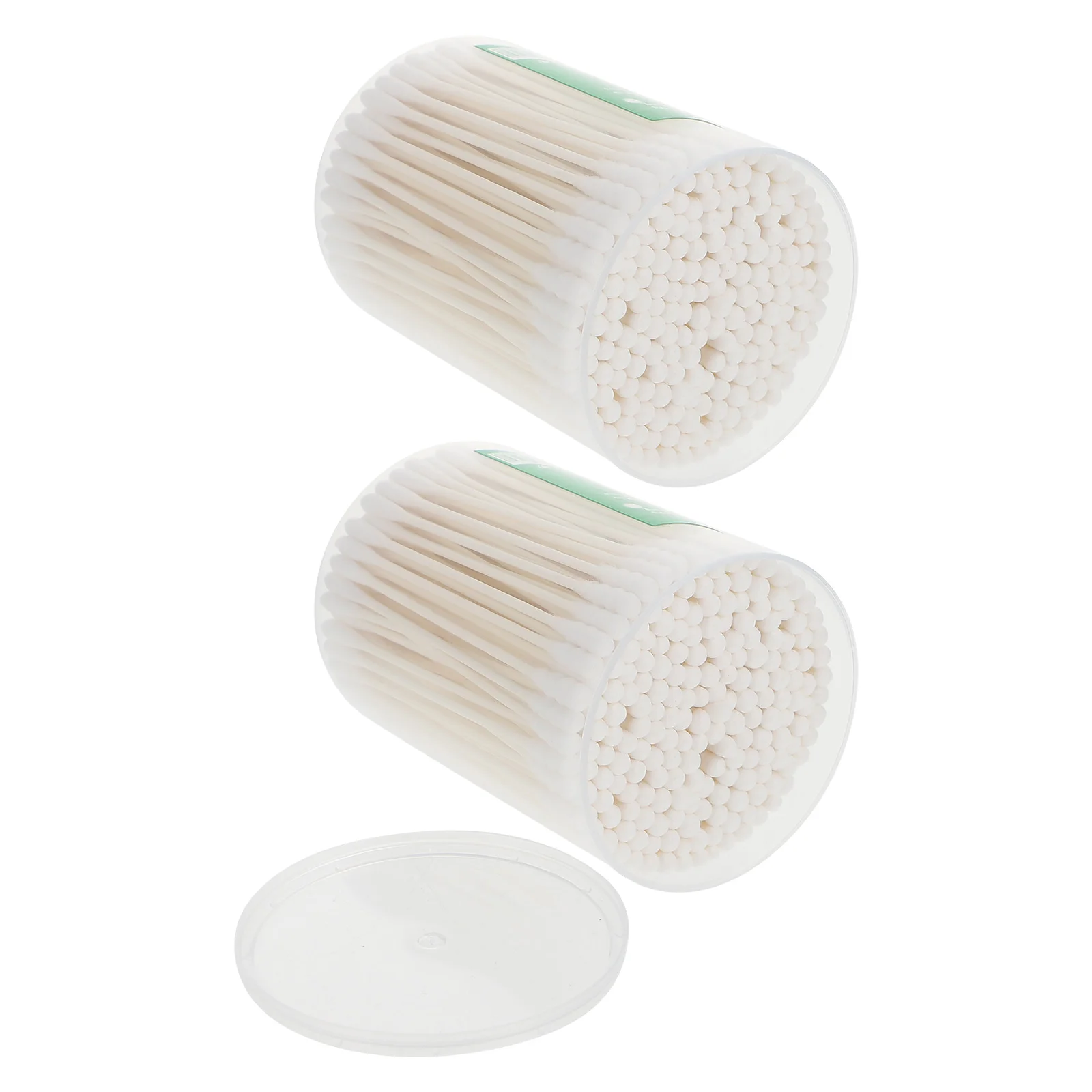 

2 Boxes Baby Swabs Ear Cleaning Swabs Practical Infant White Cotton Bud