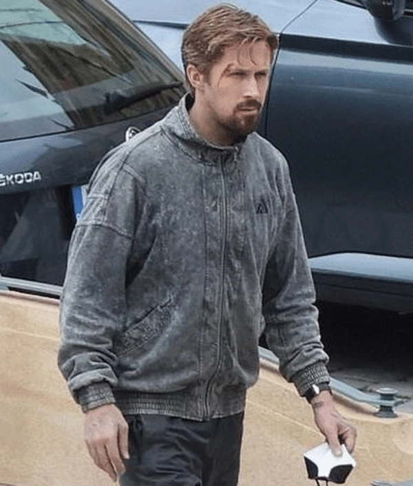 YANGHAOYUSONG Homemade Ryan Gosling The Gray Man Grey Cotton Jacket Suitable For Autumn And Winter