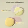 GUOXIAONIU 2PCS Double Sided Use Makeup Blender Puffs Loose Powder Foundation BB Cream Dry Wet Use Cosmetics Applicator Sponge 2