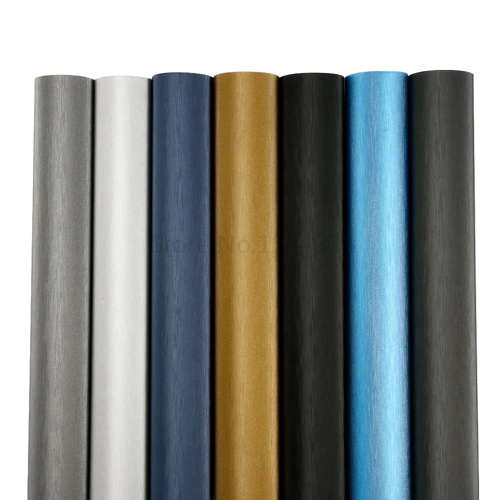 Car Stickers Vinyl Film Satin Matt Brushed Wrapping Foil Interior Matte 50*200cm