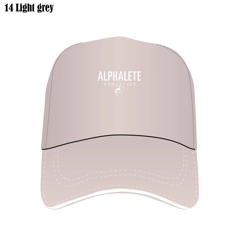 

Мужская хлопковая бейсболка Alphalete, с принтом Билла, с плоскими полями