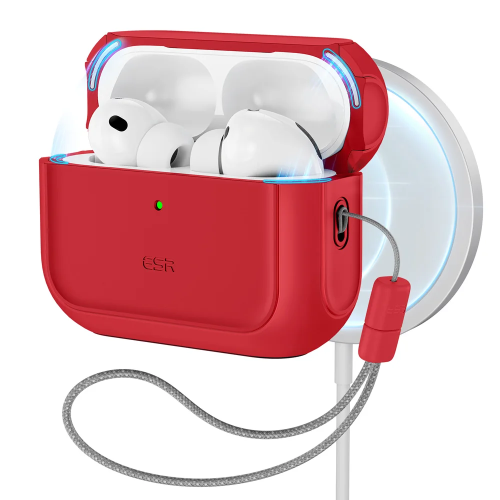 Premium MagSafe Protective Earphone Case with Lanyard