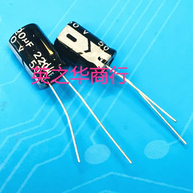

Оригинальный новый Электролитический конденсатор в линию, 220 мкФ, 50 в, объем 10*13 мм, алюминиевый электролитический конденсатор, электролитический конденсатор, 30 шт.