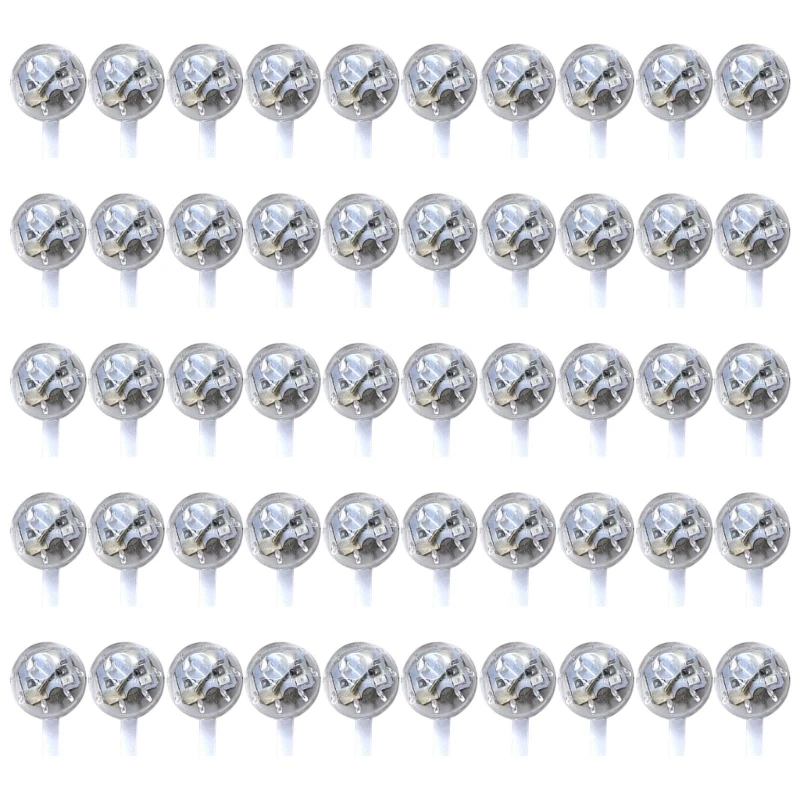 

Plastic LED Ball Lights 50 Bulk Glowing Finger Lights Birthday Party Scene Props
