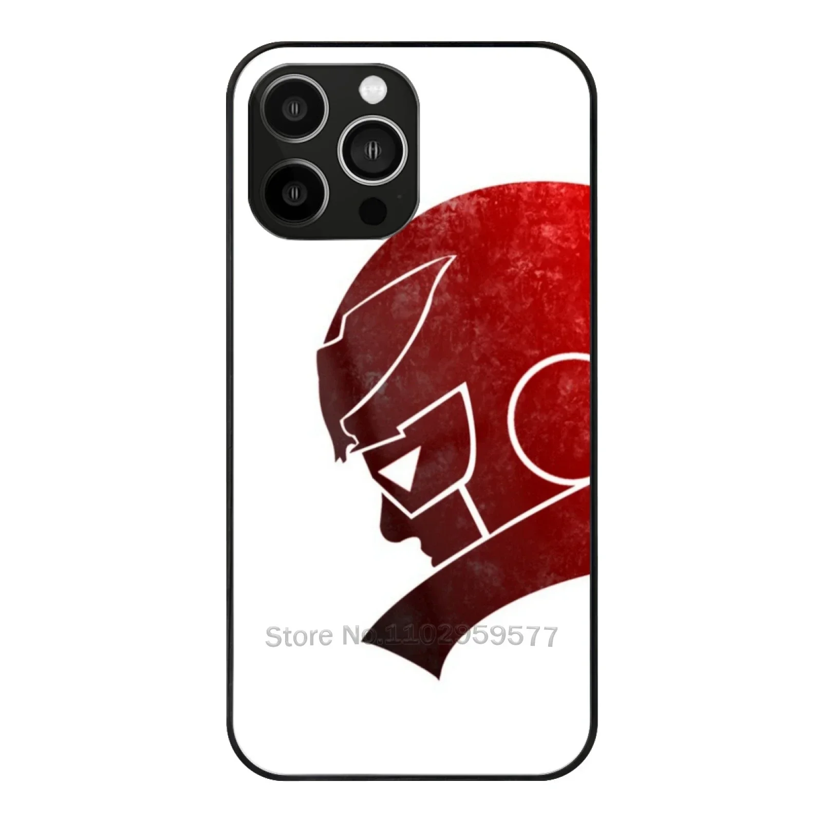Captain Falcon Crimson Silhouette Super Smash Bros. Custodia In Vetro Temperato Di Lusso Serie Per Iphone 15 14 13 12 Pro Max