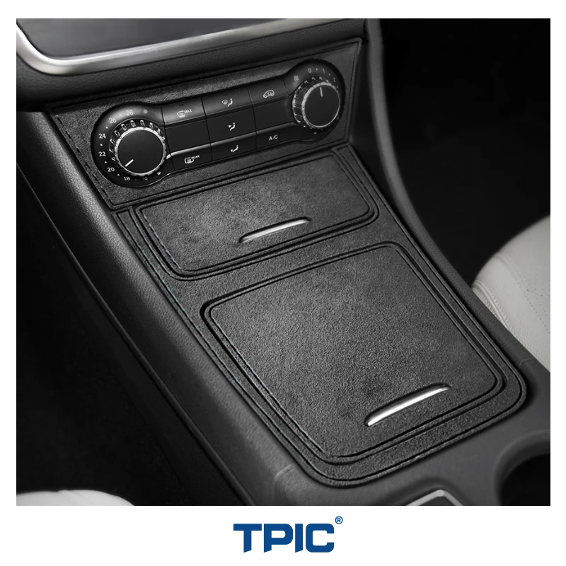 TPIC Alcantara For Mercedes W177 CLA GLA A Class Car Center TPIC Alcantara For Mercedes W177 CLA GLA A Class Car Center