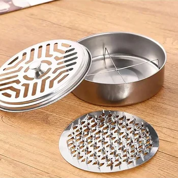 Stainless Steel Incense Box 1