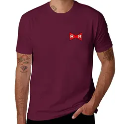 Vibrant Red Ribbon Army Oversized Hippie T - Shirt - XXXL (Maroon)
