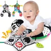 Baby Tummy Time Pillow Toy Baby Lying Pillow for Babies High Contrast Newborn Head Support Pillows Nursing Infant Crawling Train 1