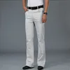 2022 Men's Summer New Flared Jeans High Waist Thin Loose Casual Pants 3