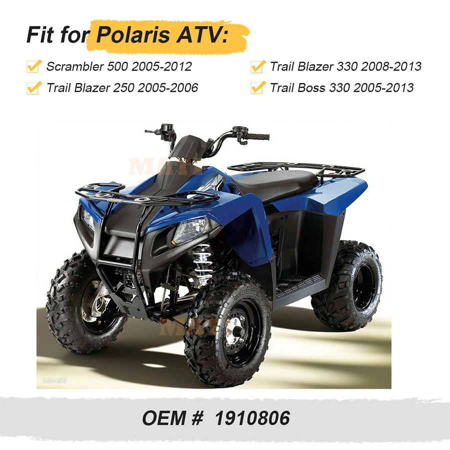 Mati Rear Brake Caliper Assembly for ATV Polaris Scrambler 500 2X2