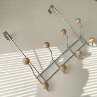 Korean Style Vintage Wall Hook Hat Holder Metal Clothes Rack Crochet Organizer Home Baby Kids Room Decoration Nursery Decor 1