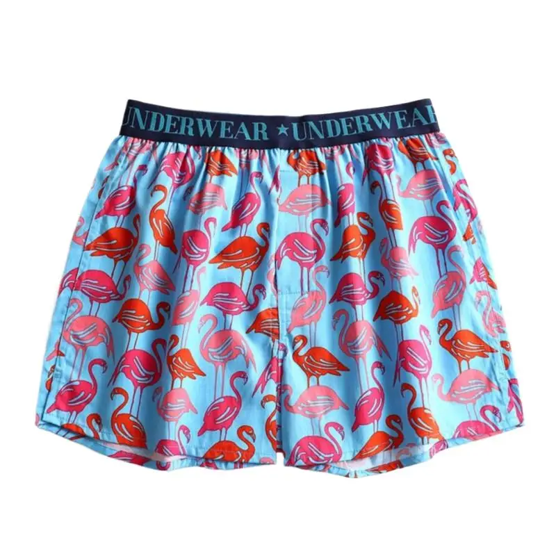 Men Printed Cotton Sleep Shorts