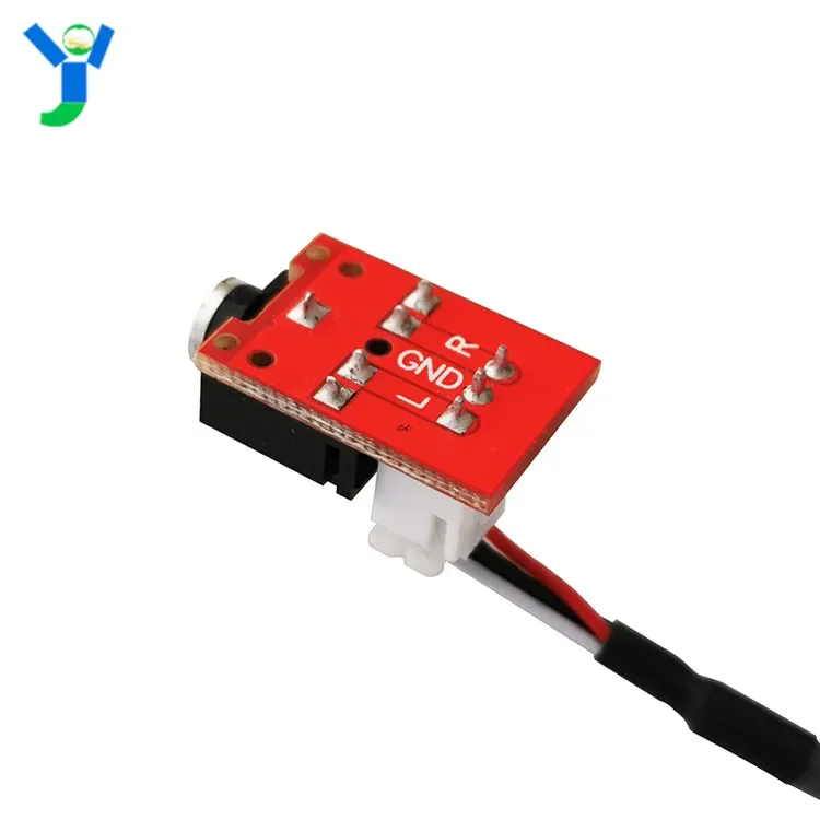 3.5 이어폰 시트에서 XH2.54 터미널 케이블로의 2팩, 파워 앰프 보드 케이블 수정 액세서리 30cm