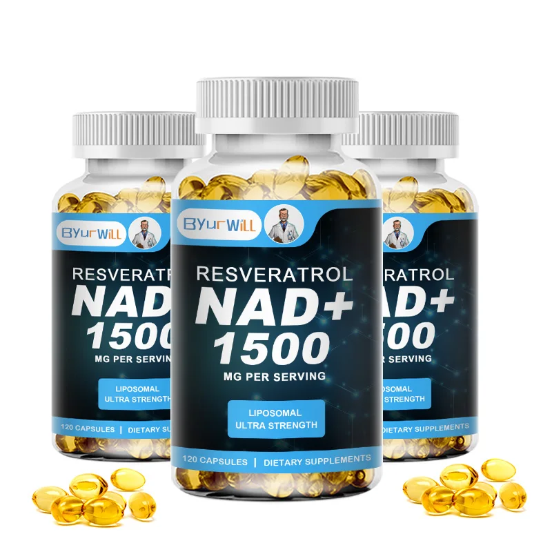 Extra Strength NAD Supplement 1500 mg &ndash;Liposomal NAD+ for Women & Men Resveratrol -Energy, Anti-Aging, Cell Regeneration
